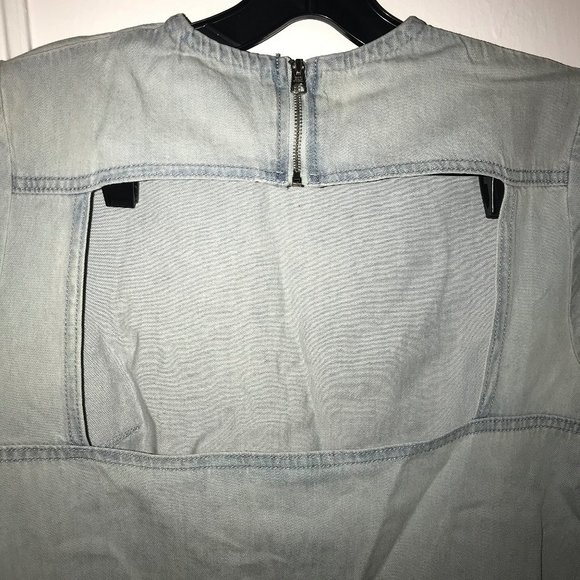 Vintage Denim Open Back Dress - Picture 3 of 3